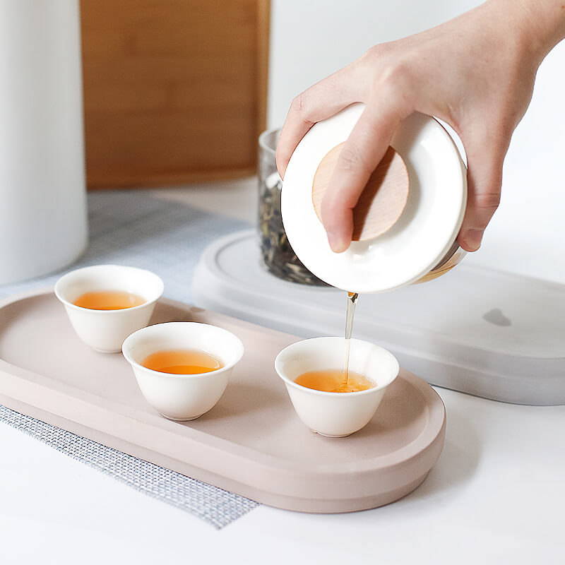 Diatomite Tea Tray-11
