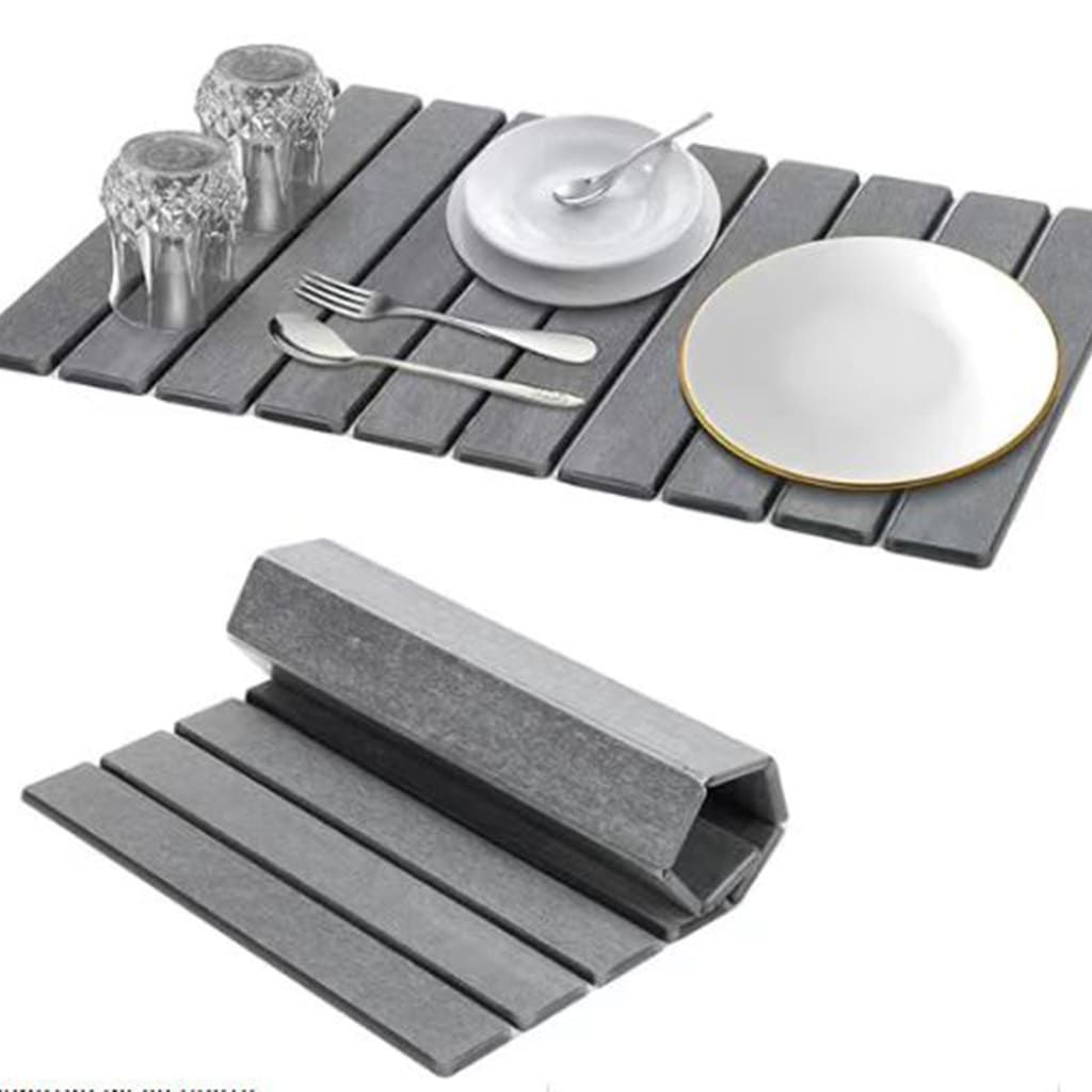 【Gaiaeco】Foldable Stone Bath Mat-7